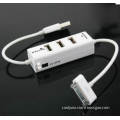 3 Ports USB2.0 Hub for iPhone iPad iPod Charger